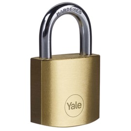 35mm Yale Brass Padlock