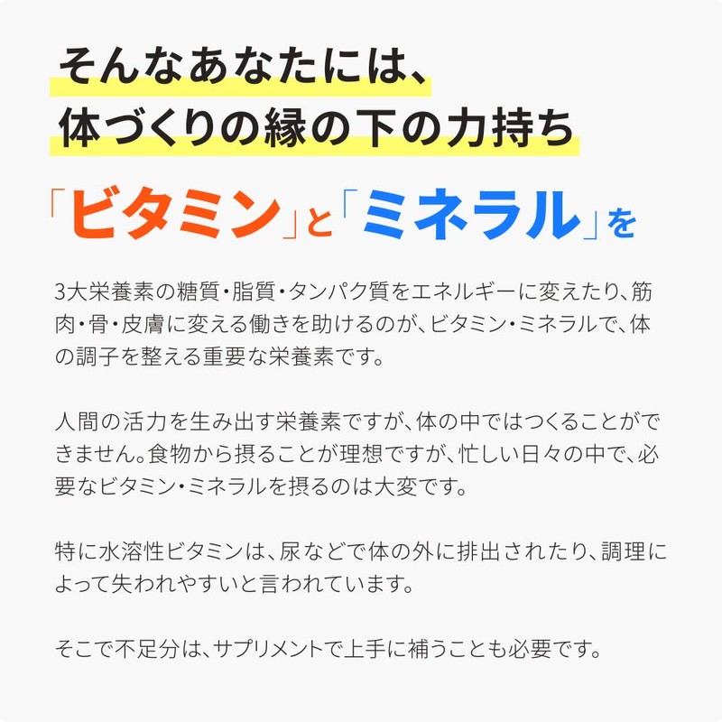 シードコムス マルチビタミン＆マルチミネラル サプリメント (約6ヶ月分 180粒)