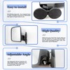 Universal Tractor mirrors,Magnetic Mirrors For Tractors Compatible with Kubota B