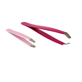 Tweezers Set | 2 pcs Hook and Mini Tweezers | Perfect for eyebrow shaping, ingrown hair | For makeup bag, travel, on the go use | Tweezers for women and men | For makeup artists, beauticians