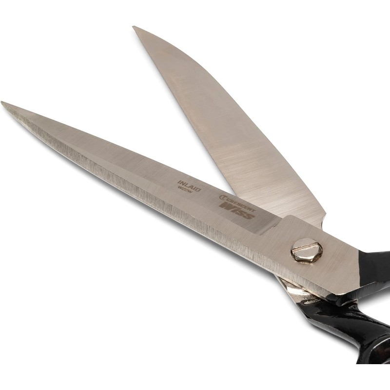 Crescent Wiss 12" Wide Blade Bent Handle Industrial Shears -