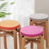Greenjin 12" Round Chair Pad, Anti Slip Circle Stool Cushion