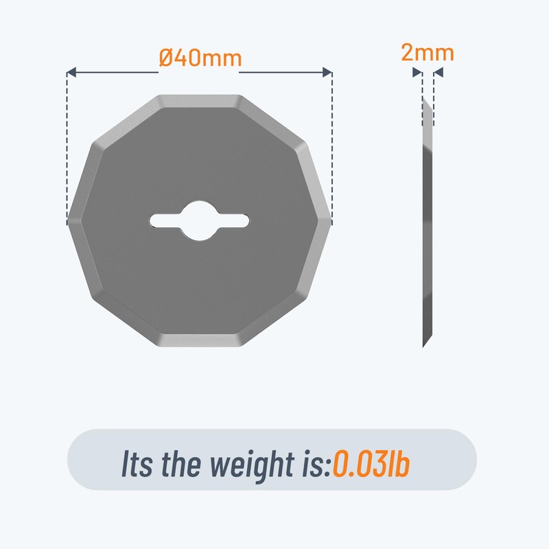 VLOXO 4V Electric Scissors Replacement Blade Compatible with VLOXO Cardboard