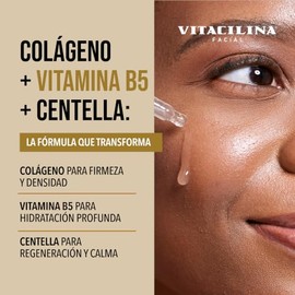 Serum Universal Colágeno 30 mL – Suero Facial con Vitamina B5 y Centella | Serum Hidratante Facial Día y Noche para Rutina de Skin Care