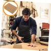 Operitacx Wooden Sandpaper Retainer Sandpaper Sanding Block Cork Backing Board