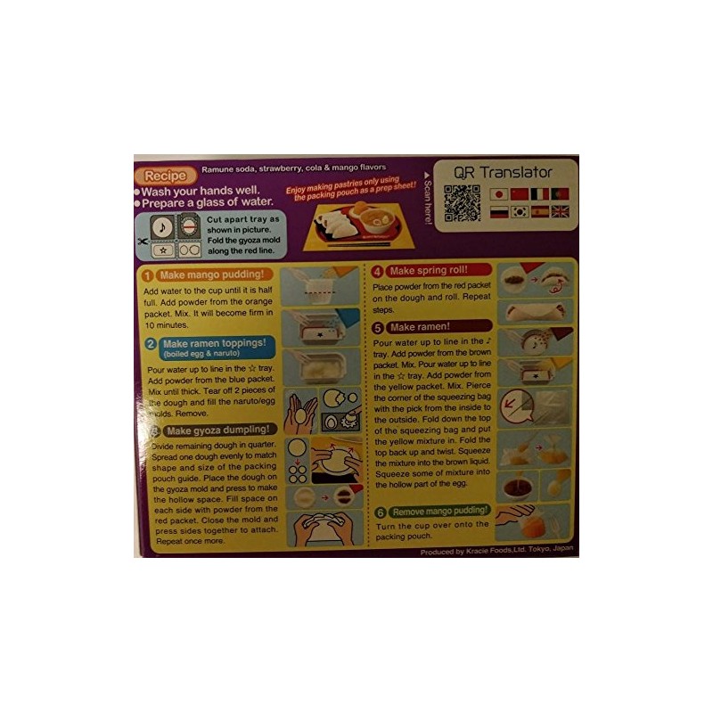 Kracie Popin Cookin JapaneseDiy Candy for Kids Tanoshii Ramen Kit