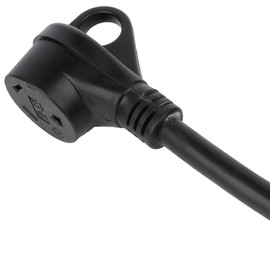 ROADFAR Power 50Foot 30AMP Heavy Duty RV Extension Cord with Easy Removal Handle for Trailer Camper Motorhome