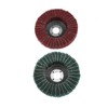 1Pack 4" Grit 180# 320# Nylon Fiber Flap Polishing Grinding