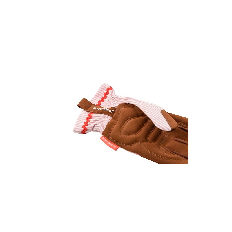 Burgon & Ball Colour Collection Gloves - Blush Stripe