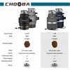CHOOBA Garbage Disposal 3/4 HP, Food Waste Disposal Continuous Feed,