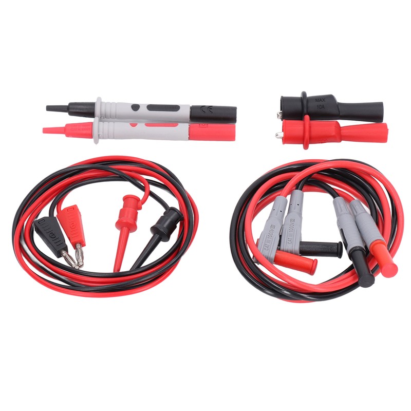 Multimeter Test Kit Testing Hook Crocodile Clip Probe Lead Accessory