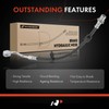 A-Premium Front Passenger Outer Brake Hydraulic Hose Compatible with Select