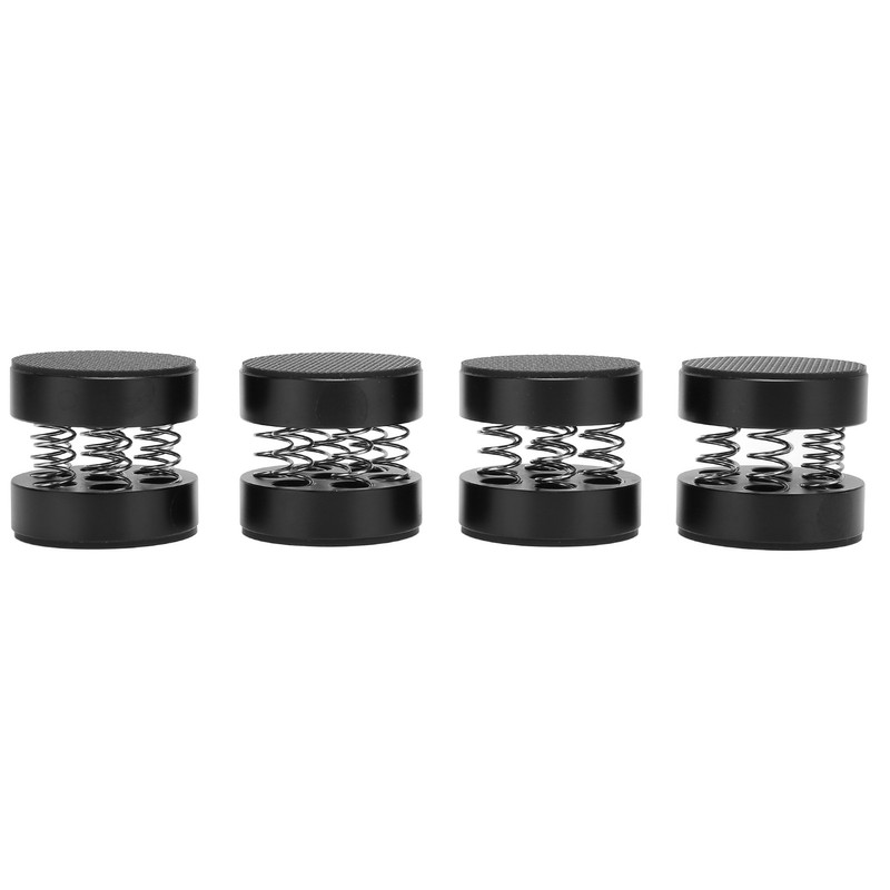4Pcs Aluminum Spring Speakers Spikes Isolation Stand Shock Absorption Bearing