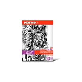 Papel Hectografico X Kores Hekto Tattoo 216 Caja x 10 Hojas