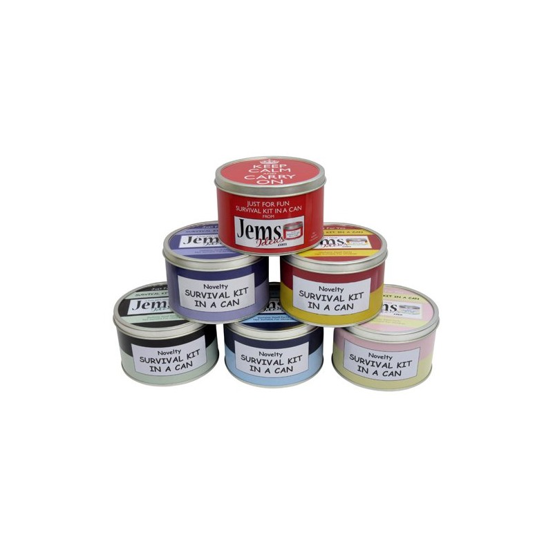 Anniversary Survival Kit In A Can Gift Him Husband Boyfriend