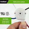 YukiHalu Ceiling Fan Pull Chain Switch 3 Speed 4 Pre-Installed