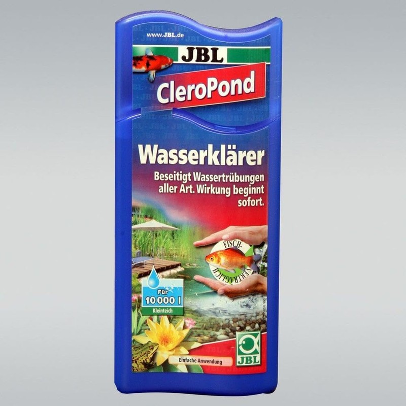 JBL CleroPond water clarifier for clearing cloudy water in ponds