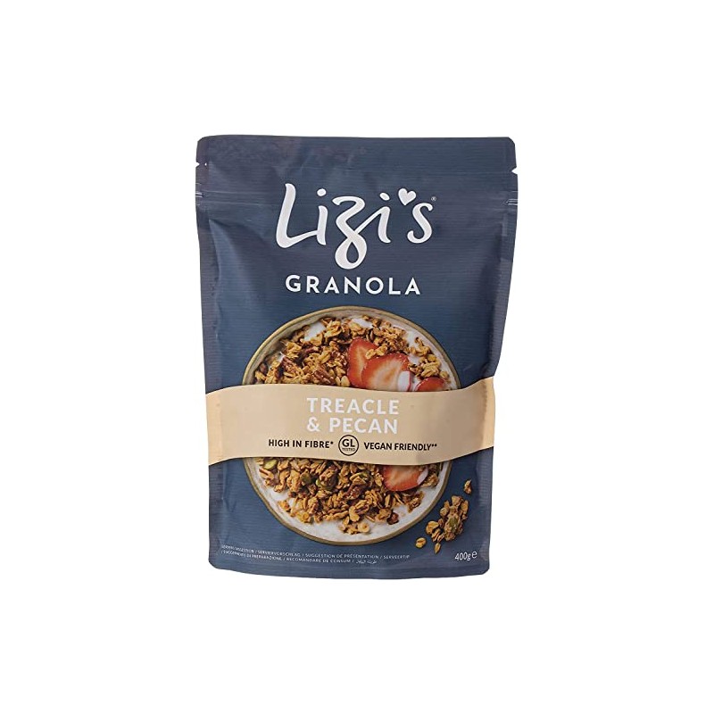 Lizi's Treacle and Pecan Granola, 400g