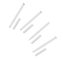 WOONEKY 4Pcs Pens for Ear Piercing Durable Tattoo Positioning Markers for Salon Use
