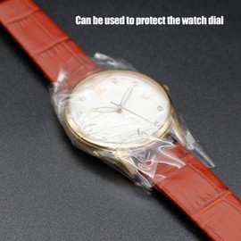 Watch Protector Tape, Watch Tools Wrapping Film Transparent Plastic 2 X 2.9in Watch Protective Film for Watch and Jewelries