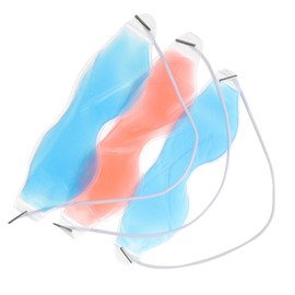 KOMBIUDA Relaxing Eye Masks Pack Cooling Gel Eye Mask for Migraine Therapeutic Therapy Aid Random