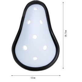 Beiqilian 2pcs Adult Unisex Groin Protector - White - Boxing, Baseball, Soccer, Wrestling, Karate, Thai - Pull-On - EVA, PE, Sponge