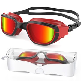 Zeligerstar Swimming Goggles, Anti-Fog Swim Goggles, Polarized UV Protection Adult Goggles, Pool Goggles for Men Women