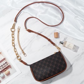 ZOOEASS Bag Extender Chain Purse Strap Extender for Crossbody Bag Charms Women Purse Straps Replacement Handbag Decoration Accessories(2PCS O Chain)