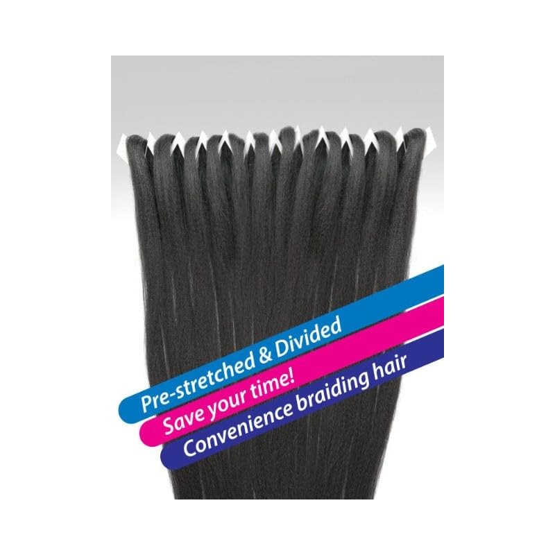 Janet Collection Nala Tress 3X EZ SPLIT Pre-Sectioned Pre-Stretched Braid