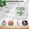 Hygrometer Indoor Thermometer, 2 in 1 Room Accurate Temperature Humidity