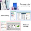 Mini Pocket Thermal Printer Multifunction Portable Sticker Maker 203DPI Instant