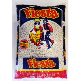 Fiesta 1 BAG Fiesta Triple Cleaned Great Northern BEANS White 10 LBS Best By 01/2021