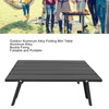 Portable Beach Table Aluminum Ultralight Folding Camping Table Compact Mini