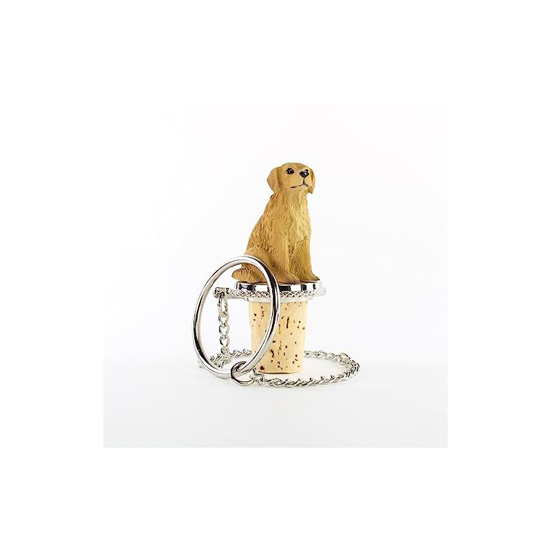 Conversation Concepts Golden Retriever Bottle Stopper (1.5"W x 2"H)