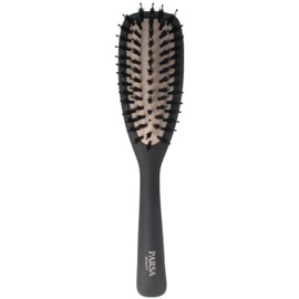 PARSA Beauty Professional Active Ingredient Brush Keratin + Biotin (Hair Brush Narrow / Long) - Hair Brush for Straightening and Care - Hair Brush Curly Hair - Hair Brush Long Hair