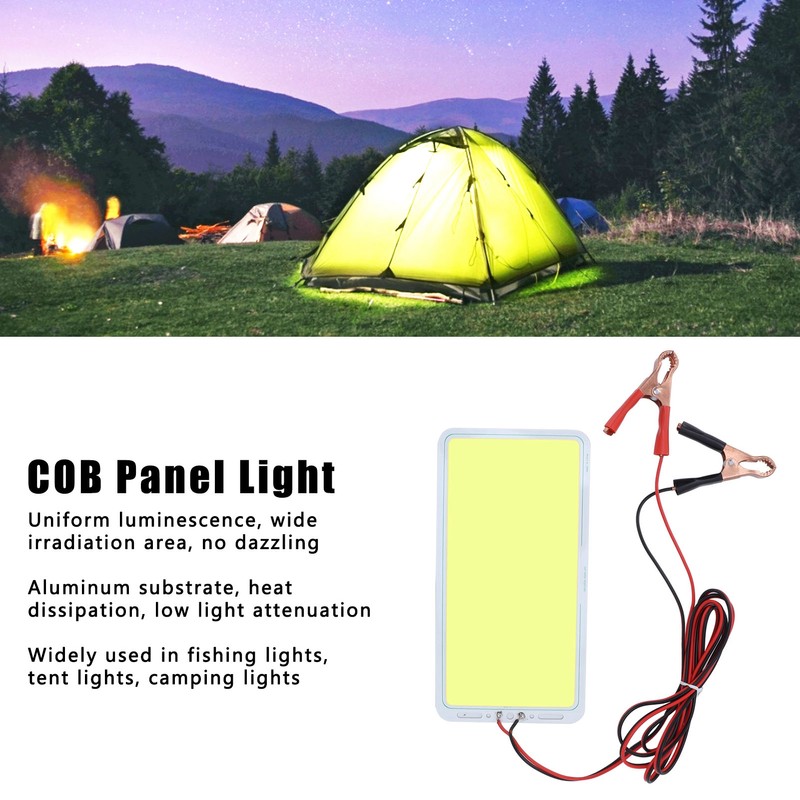 COB LED Panel Light with Clip DC12V/70W Integrated Lamp Source