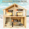 Space Heater, 1500W Electric Fireplace Heaters Indoor Portable with Child