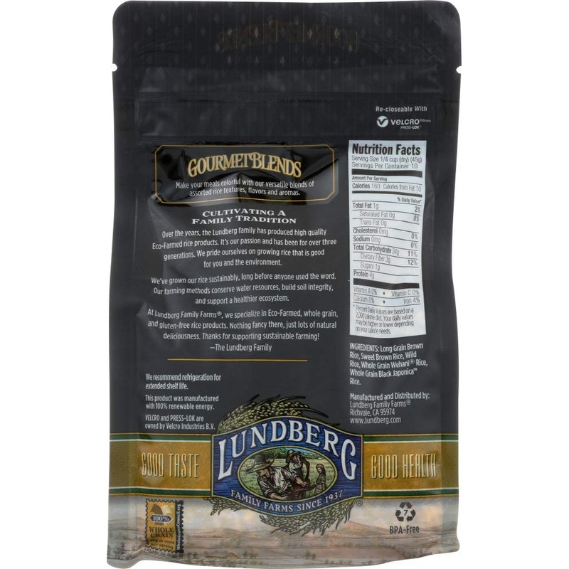 Lundberg, Gourmet Blends, Wild Blend Rice, 16 oz (Pack of