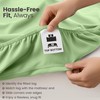 Utopia Bedding Fitted Sheet Single, Sage - Deep Pocket 14