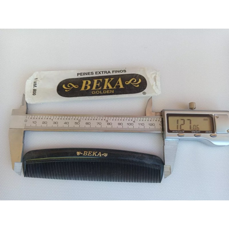 Beka Antiguo Peine Beka Golden Vintage 80s De Colección