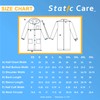 Static Care ESD Jacket, Lapel Collar, Snap Cuff, 90% Polyester,