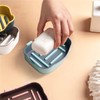Qaixwuyi Pack of 4 Soap Box Double Drain Soap Box