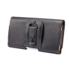 DFV mobile - Case Belt Clip Genuine Leather Horizontal Premium