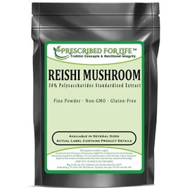 Prescribed for Life Reishi Mushroom - 30% Polysaccharides - 30% Natural Fruit Powder Extract, 2 oz (57 g)