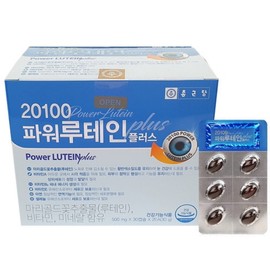 Chong Kun Dang Power Lutein Complex Complex Herb 60 Tablets Marigold Flower Extract / 종근당 파워 루테인 컴플렉스 복합추물 60정 마리골드꽃추출물