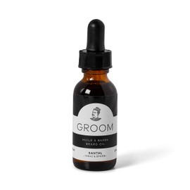 Sandalwood Beard oil by Groom - Montreal - 30 ml - Santal scent