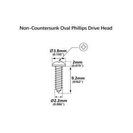 Banworks Stainless Steel American #2 x 3/8" Guitar Tuning Keys Pegs Screws Guitar/Bass Tuning Machine Head Screws for Gibson Les Paul SG American Fender Elctric Guitars Pack of 20 JT/JXQLS-01 Golden