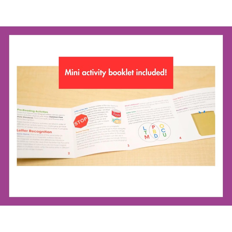 Dowling Magnets Foam Fun Magnet Red & Blue Uppercase Letters