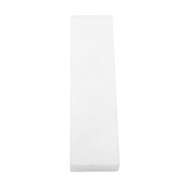 Sharpening Stone Grit 8000 White Jadestone Double Sided Knife Sharpener for Restoring Blade Sharpness 10x2.5x1cm