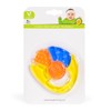 Teething Ring Rainbow Yellow, BPA Free, Teething Ring Teether 3